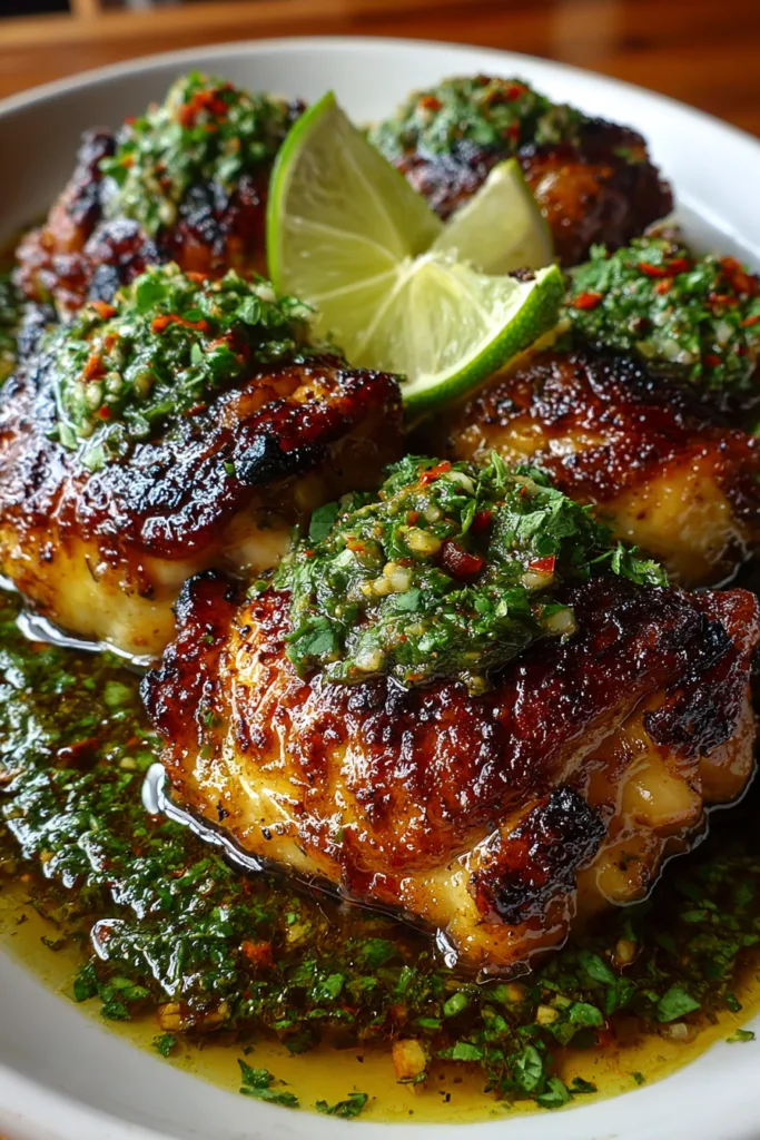 Grilled Salsa Verde Pepper Jack Chicken
