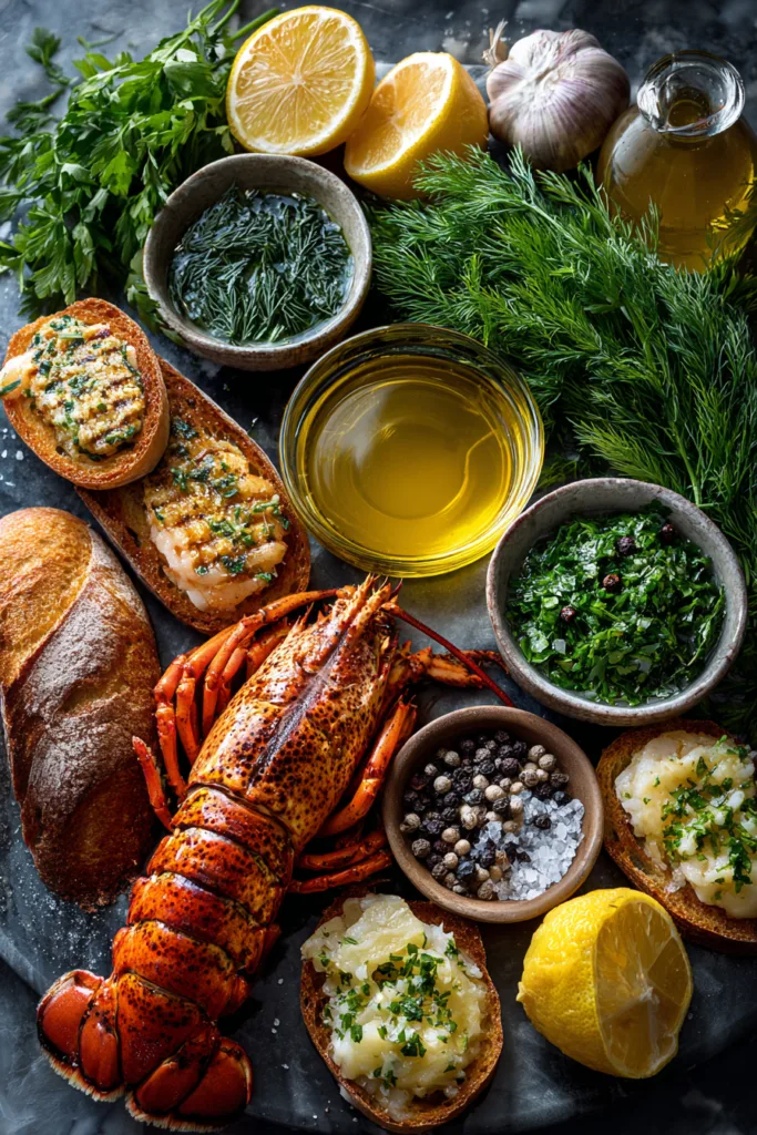 Lobster & Lemon Herb Butter Bruschetta – A Buttery Coastal Bite You Won’t Forget 6 Lobster & Lemon Herb Butter Bruschetta