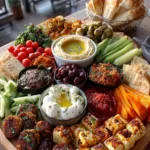 Mediterranean Mezze Tapas Platter