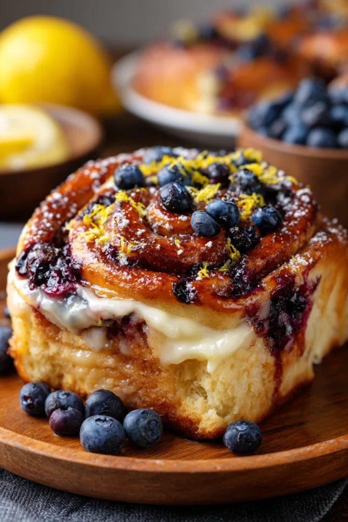 Blueberry Cheesecake Cinnamon Rolls: A Bakery-Style Treat Worth Every Bite 8 Blueberry Cheesecake Cinnamon Rolls