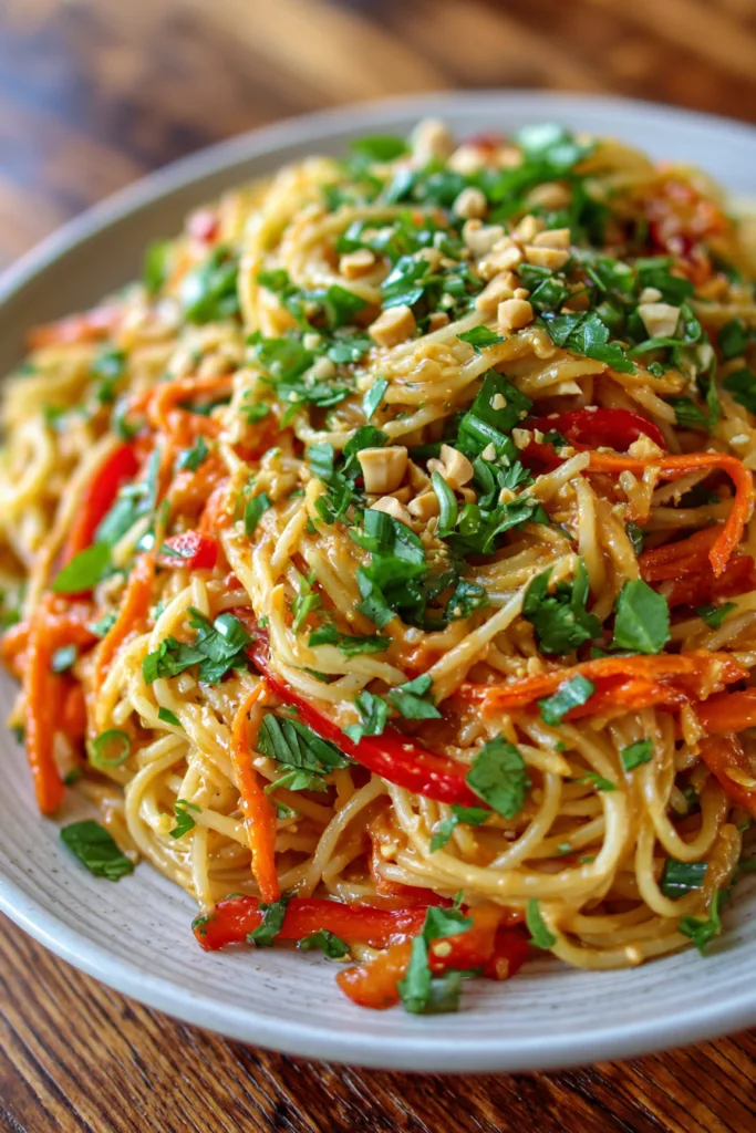 Cold Sesame Peanut Noodles – Easy Creamy 30-Minute Recipe 8 Cold Sesame Peanut Noodles