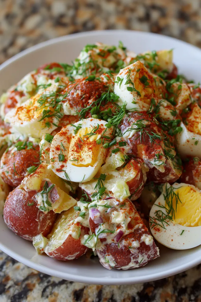 Creamy Red Potato Salad (Summer Classic)