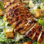 Easy Grilled Chicken Caesar Salad