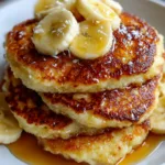 Fluffy 3 Ingredient Banana Pancakes
