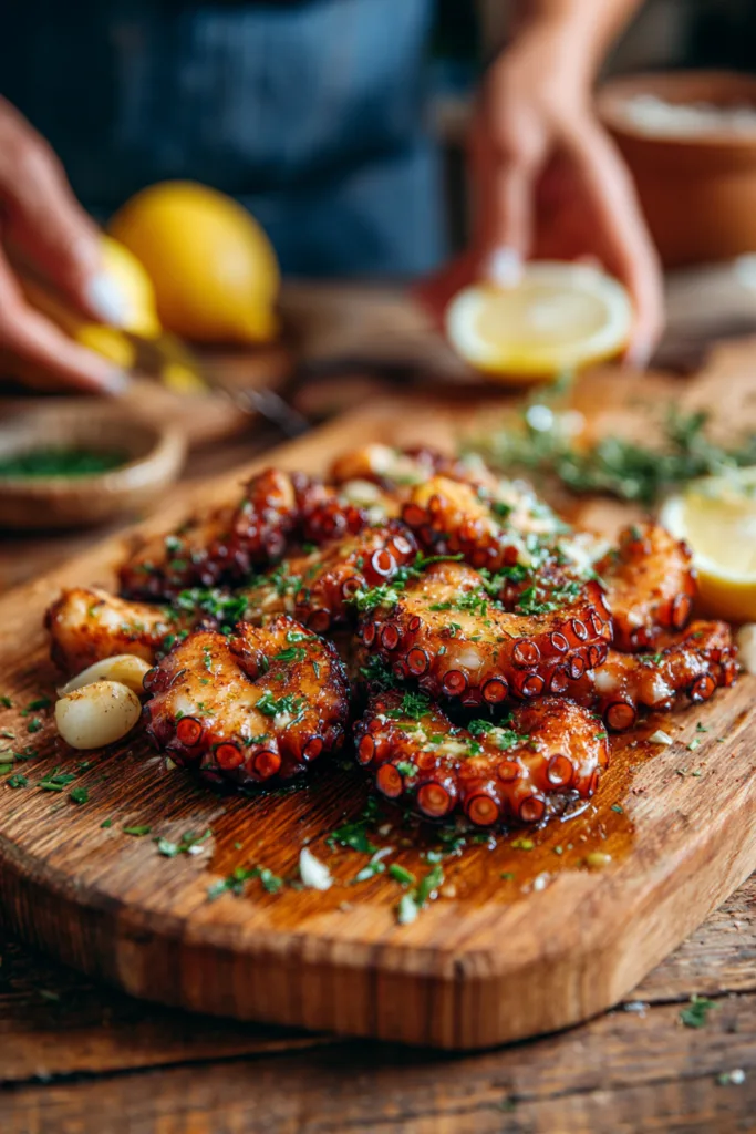 Greek Grilled Octopus