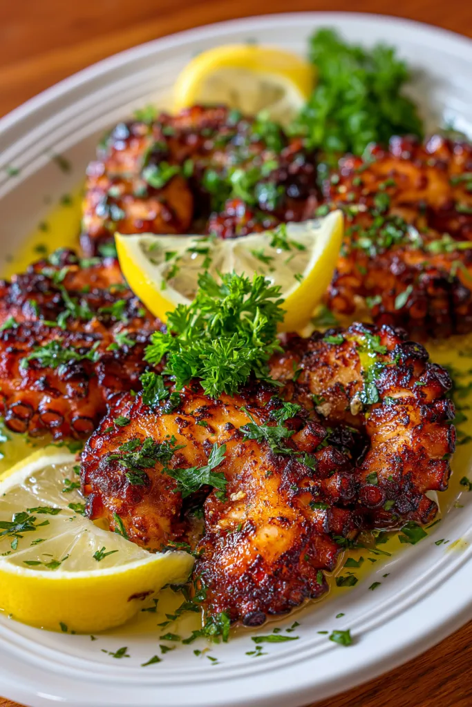 Greek Grilled Octopus