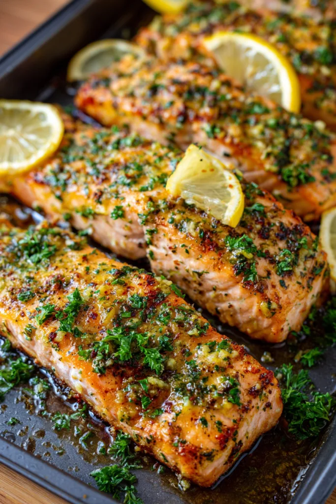Healthy Air Fryer Lemon Garlic Salmon