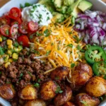 Loaded Potato Taco Bowl
