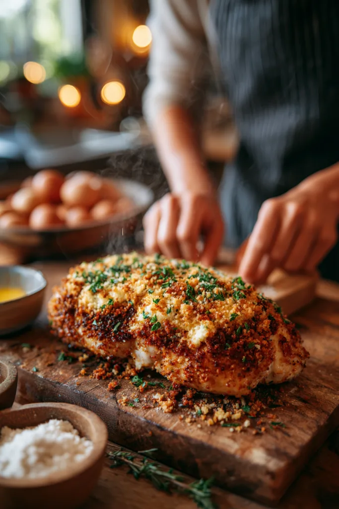 LongHorn Steakhouse Parmesan Crusted Chicken (Copycat) 7 LongHorn Steakhouse Parmesan Crusted Chicken (Copycat)