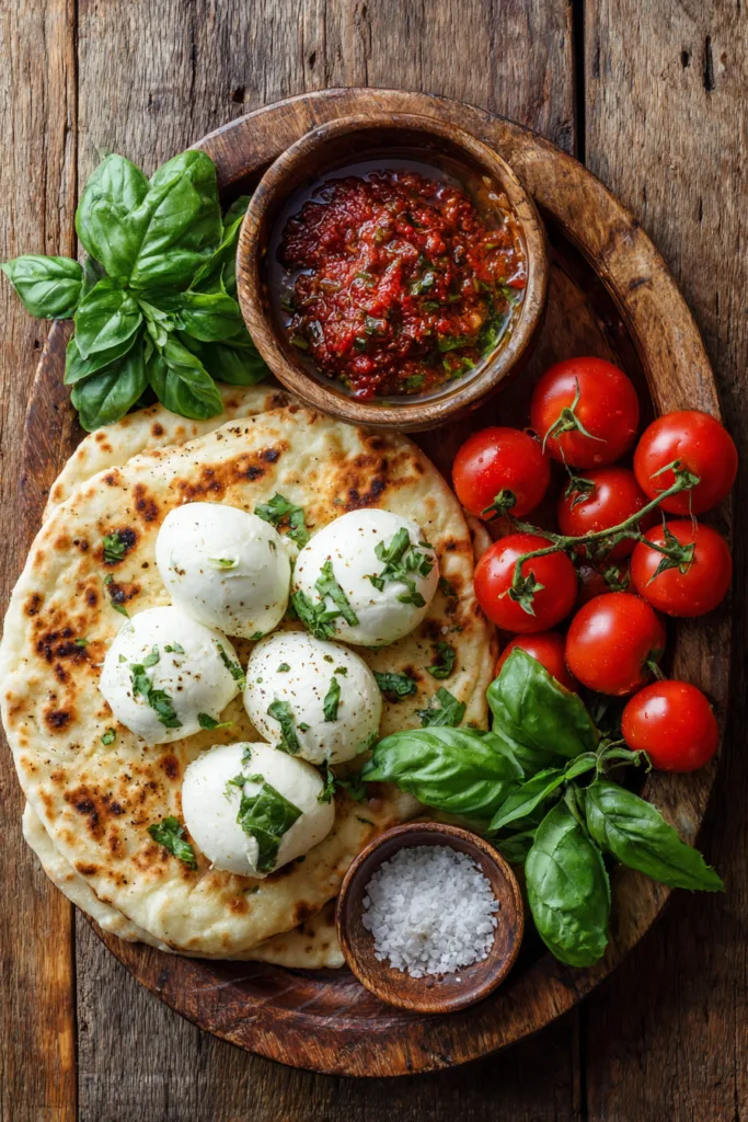 Margherita Flatbread Pizza: Amazing 30-Minute Crispy Favorite Recipe 6 Margherita Flatbread Pizza