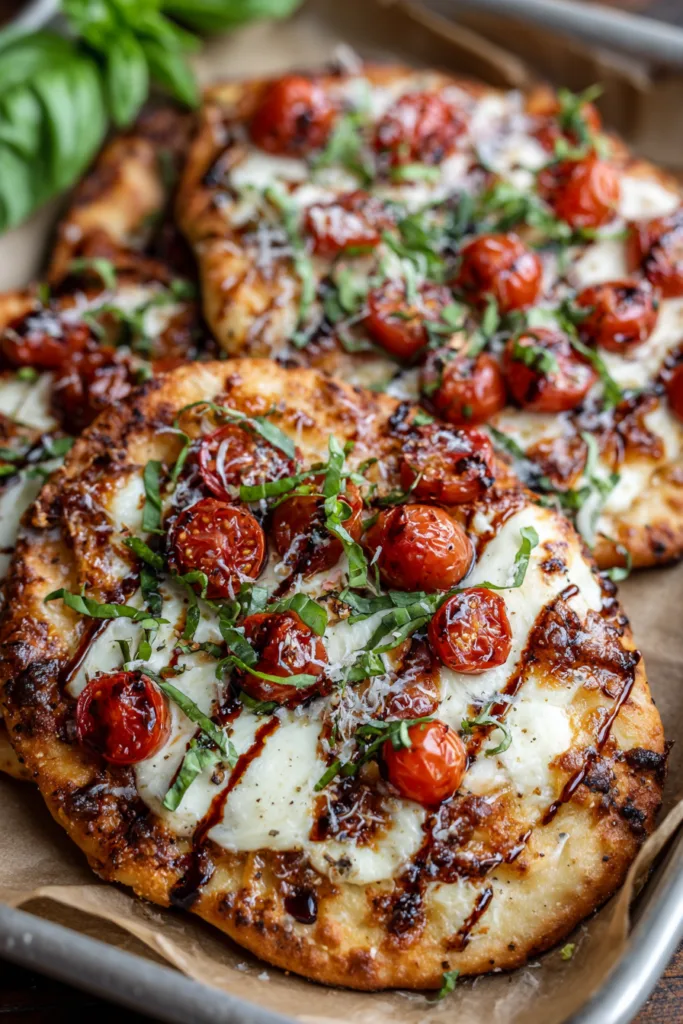 Margherita Flatbread Pizza: Amazing 30-Minute Crispy Favorite Recipe 8 Margherita Flatbread Pizza