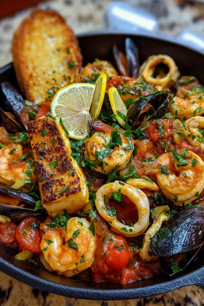 Mediterranean Mixed Seafood