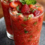 Refreshing Strawberry Watermelon Smoothie