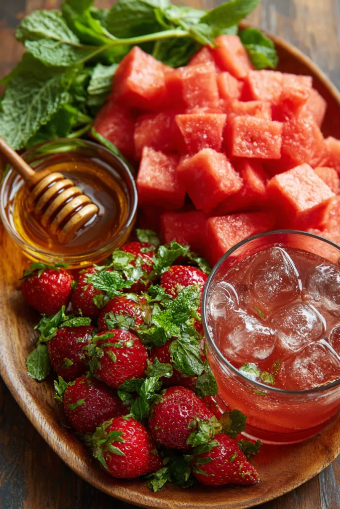 Refreshing Strawberry Watermelon Smoothie: 1 Irresistible Summer Delight 6 Refreshing Strawberry Watermelon Smoothie