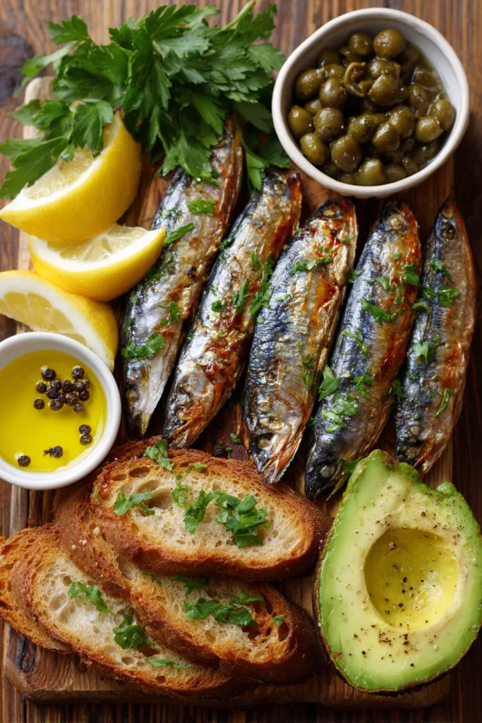 Sardine Avocado Toast with Lemon and Capers | Easy Healthy Recipe 6 Sardine Avocado Toast with Lemon and Capers