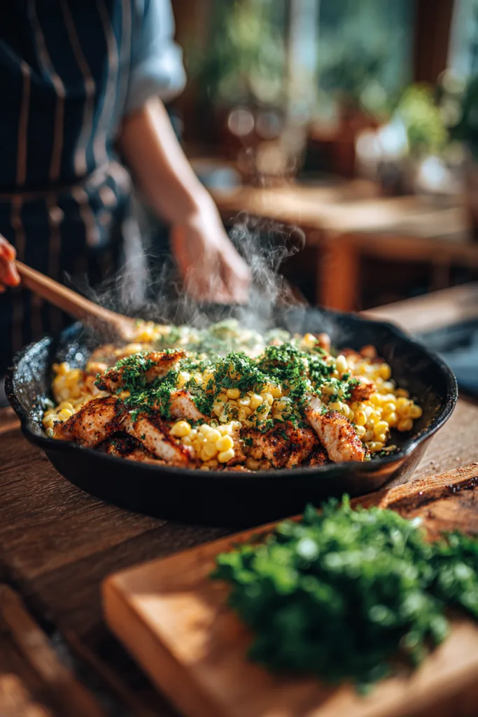 Street Corn Chicken Bowl Recipe – Easy, Creamy & Flavor-Packed Dinner 7 Street Corn Chicken Bowl