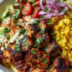 Street Corn Chicken Bowl