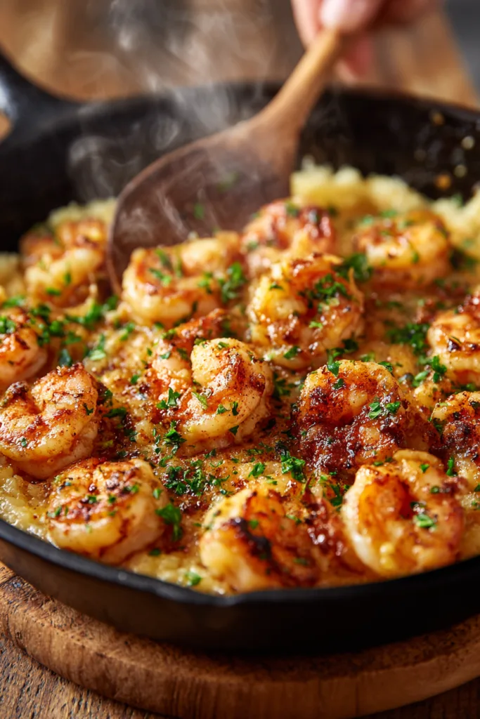 Cajun Butter Shrimp & Grits Casserole That'll Make You Forget Takeout Exists 7 Cajun Butter Shrimp & Grits Casserole