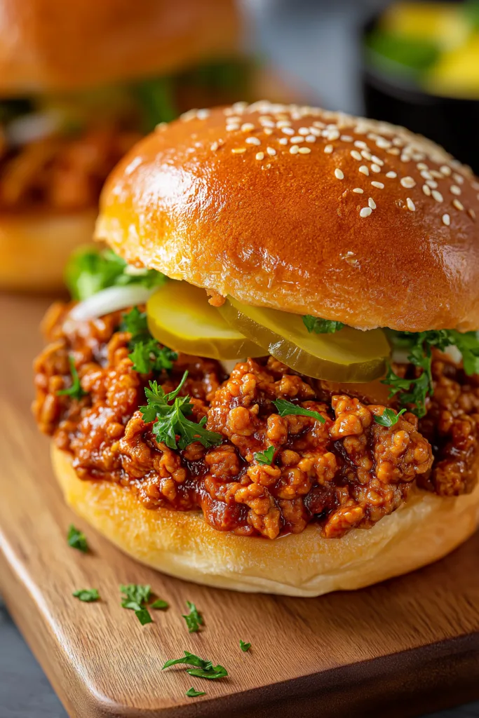 Cajun Chicken Sloppy Joes