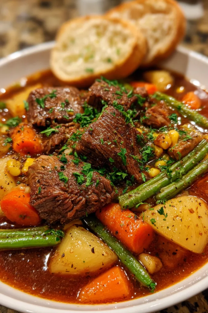 Crock Pot Beef Vegetable Soup That Tastes Like a Hug in a Bowl 8 Crock Pot Beef Vegetable Soup